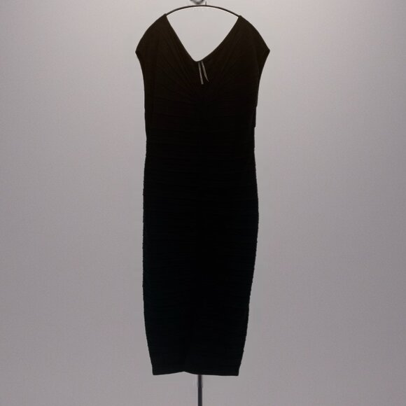 NWT Anthropologie V-Neck Chenille Midi Dress - Picture 5 of 6